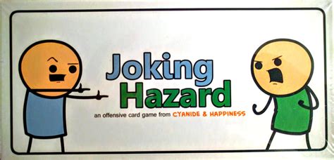 Joking Hazard! Pelit johon tarvitaan vahvaa mielikuvitusta ja kykyä luoda absurdeja tilanteita!